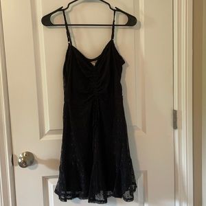 Black lacy dress